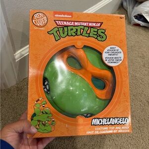 Adult Michelangelo Teenage Mutant Ninja Turtles Costume Kit - Ben Cooper New